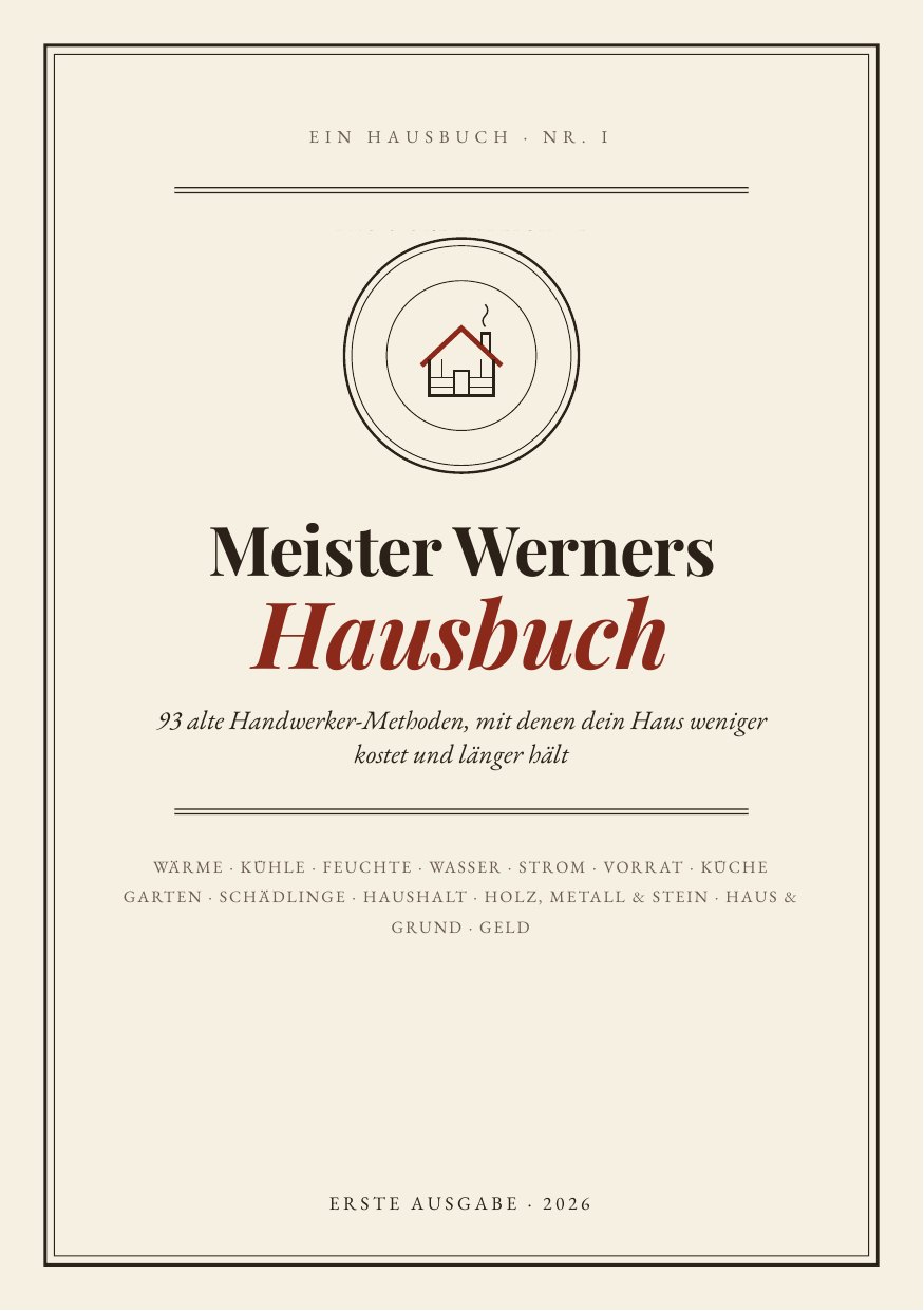 Umschlag: Meister Werners Hausbuch